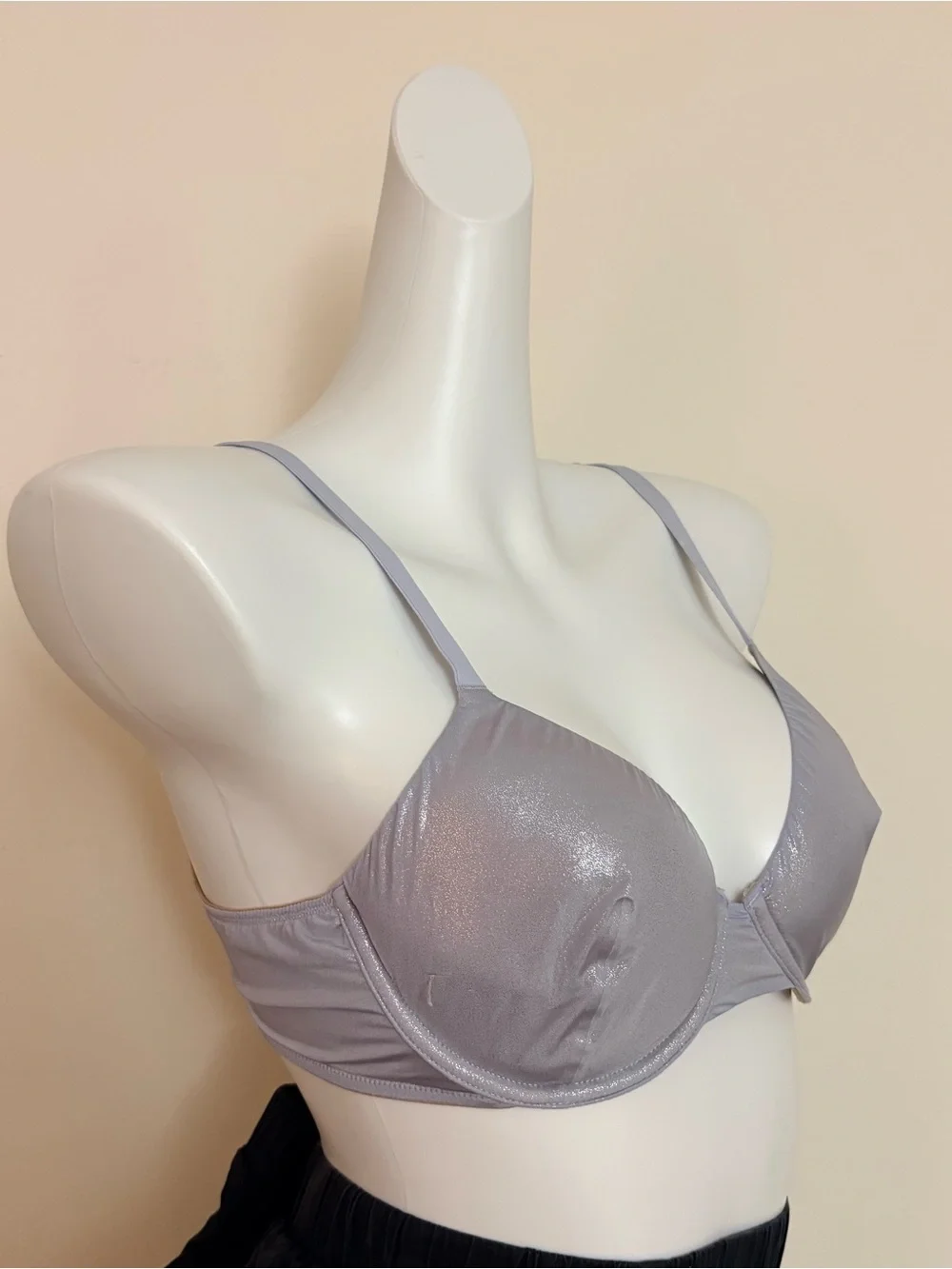 Victoria's Secret Shimmery Light Gray Underwire Bra